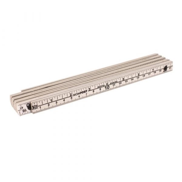 Escala Métrica de PVC Branco 2MT Momfort