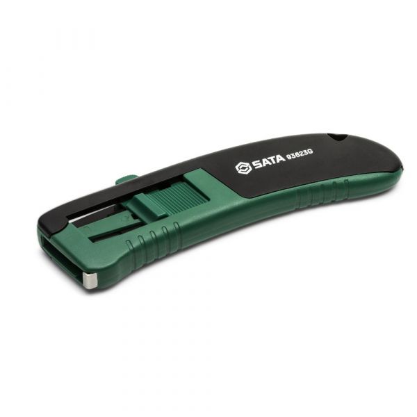 Estilete Reforçado Auto Retrátil Trapezoidal ST93623G Sata