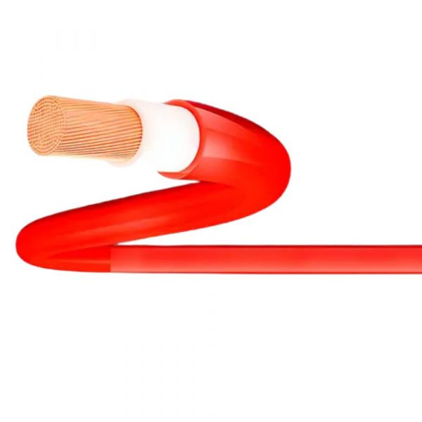 1 Metro de Cabo Flexível 1kV 90º HEPR 35,0mm Vermelho Corfio 