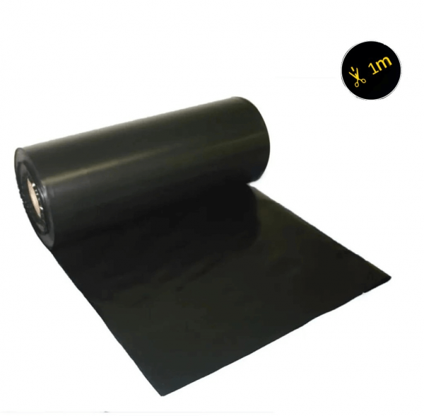1 Metro Lona Preta 90 MIC 6x1M Lonax