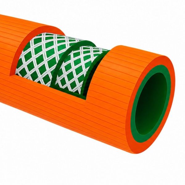 1 Metro de Mangueira de Pulverização 1/4 Pol. 700 PSI Himaflex