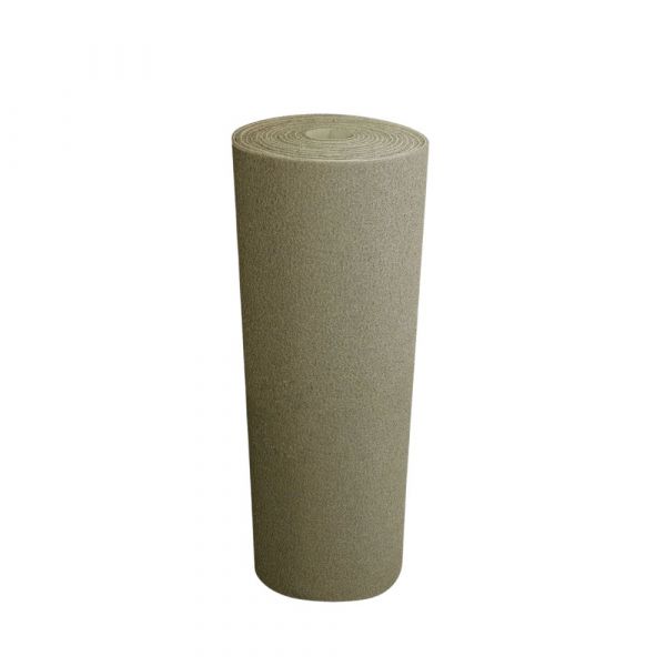 1 Metro de Tapete Vinil Silver 1,20m X 10mm Base Fundida Bege Kapazi