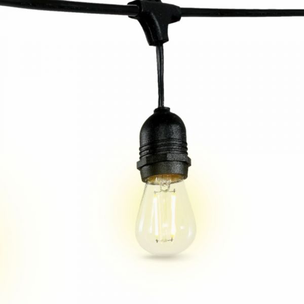 1 Metro de Varal Lâmpada String Light com Bocal E-27 G-Light