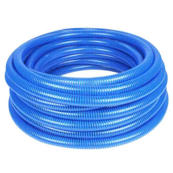 1 Metro Mangote Sucção Espiral Azul 1.1/4
