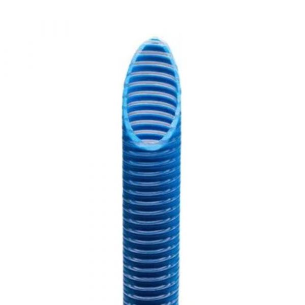1 Metro Mangote Sucção Espiral Azul 1.1/4
