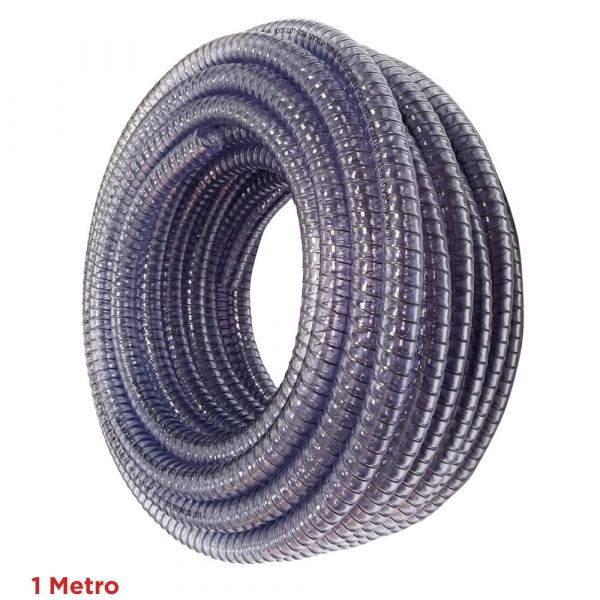 1 Metro Mangueira Sucção Atóxica 1.1/2 Pol. Isam Metal Ibirá