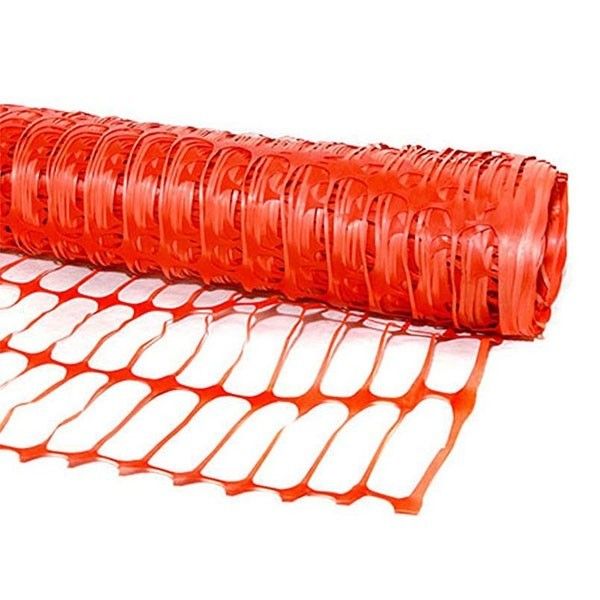 Tela Tapume Laranja 1,20 m X 50 mt Nortene