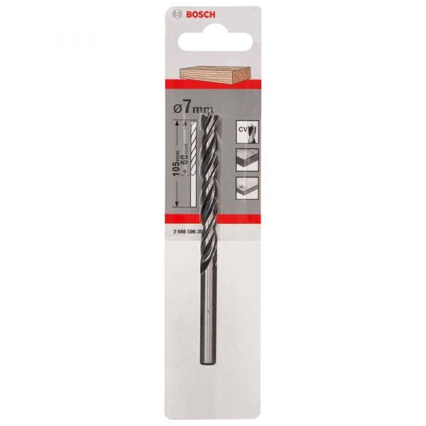 Broca para Madeira 3 Pontas 7,0mm Bosch