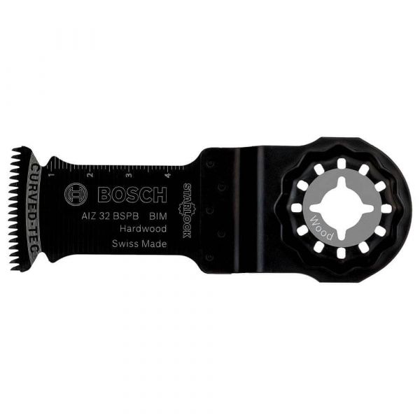 Lâmina de serra de imersão Bosch para multicortadora BIM AIZ 32 BSPB Hard Wood 50 x 32 mm blister