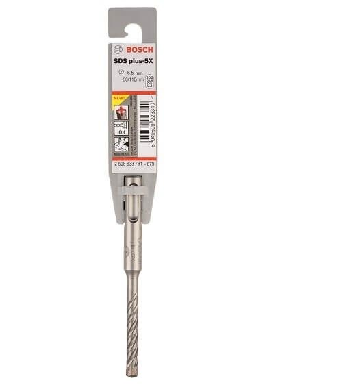 Broca SDS plus-5X para concreto 6,5x50x110mm Bosch 2608680257
