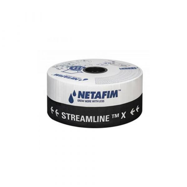 2.500 Metros Tubo Gotejador 16080 30cm 1.6 l/h Streamline Netafim