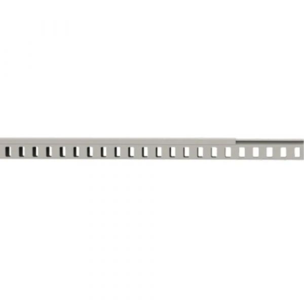 2 Metros de Canaleta Bege 5x5cm Semi-Aberta Elesys