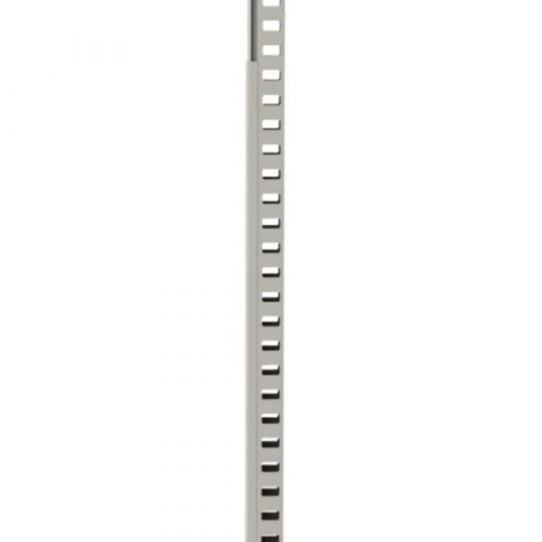 2 Metros de Canaleta Bege 5x5cm Semi-Aberta Elesys