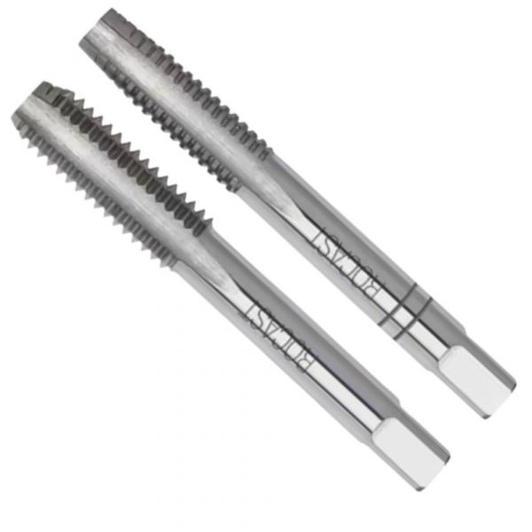 2 Peças Macho Manual em Aço Liga MA Rosca M14 x 2 Rocast