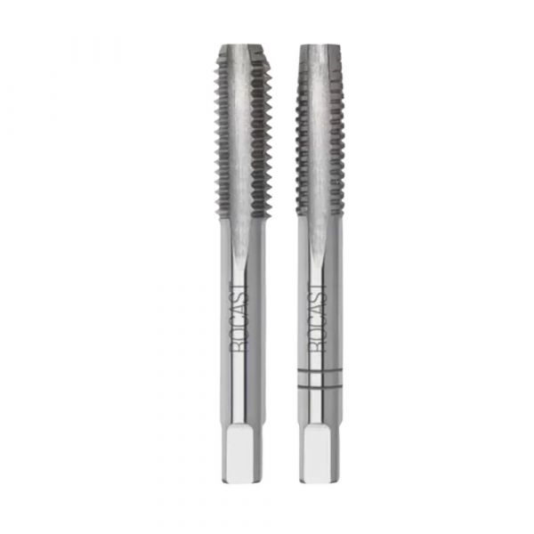 2 Peças Macho Manual em Aço Liga MA Rosca MA 3/8 Pol. x 16 FPP Amatools
