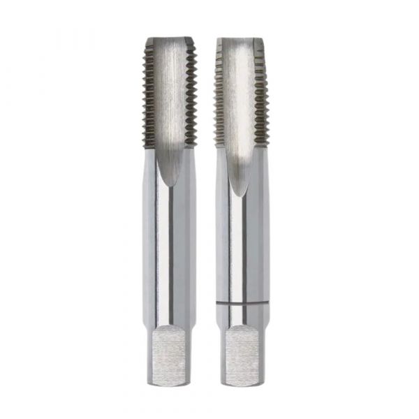 2 Peças Macho Manual em Aço Liga UNF 3/8 Pol. x 24 FPP Amatools