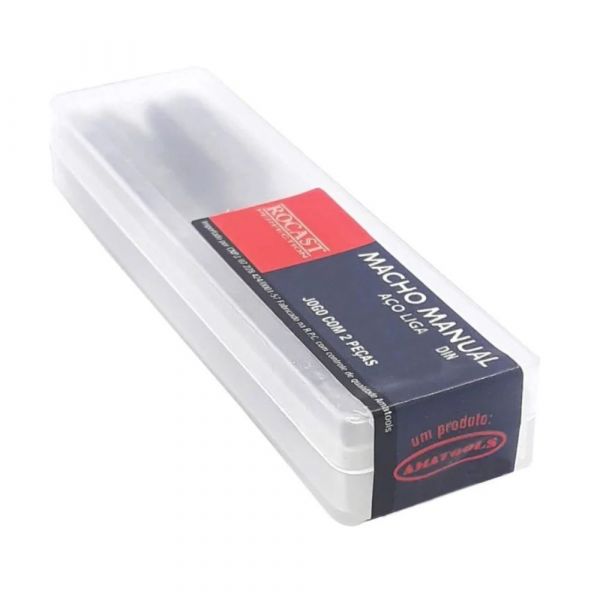 2 Peças Macho Manual em Aço Liga UNF Rosca 7/32 Pol. x 44 Amatools