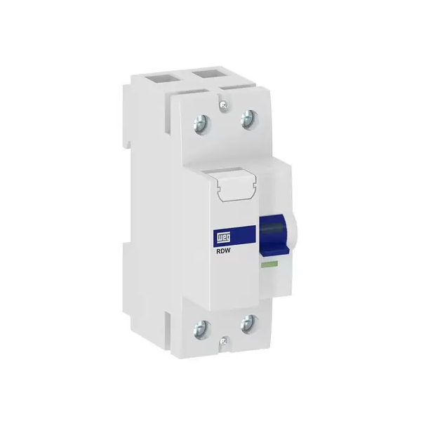 Disjuntor Interruptor Bifásico DR RDW30MA 100A 2 Polos Weg