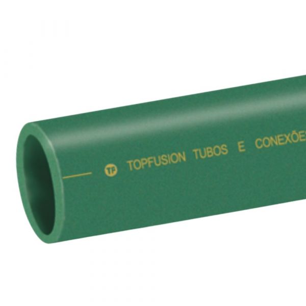 3 Metros de Tubo Água Quente/Frio DN40 PN20 Top Fusion