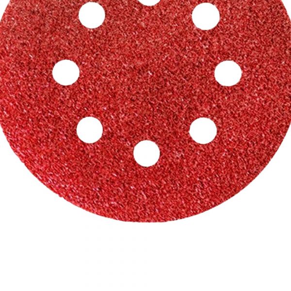 5 Disco de Lixa Velcro 125mm Grão 60 MTX