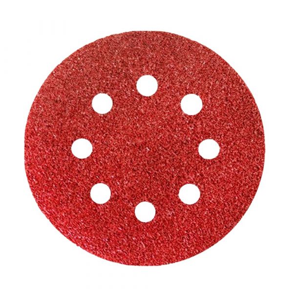 5 Disco de Lixa Velcro 125mm Grão 60 MTX