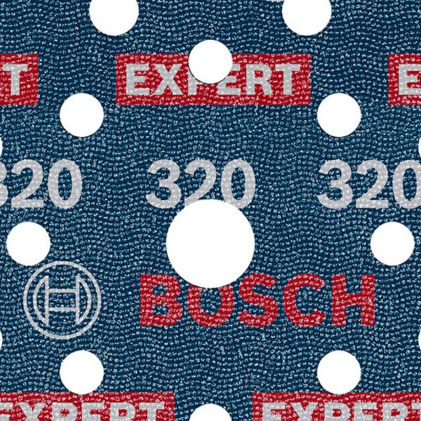 5 Unidades de Disco de Lixa 125mm P320 Expert Bosch