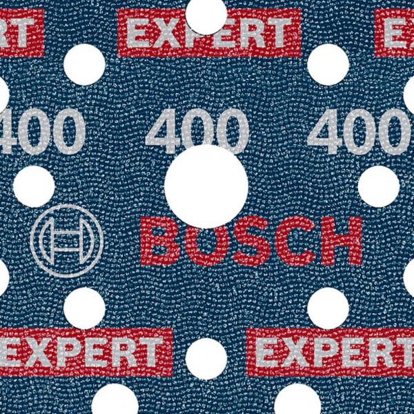 5 Unidades de Disco de Lixa 125mm P400 Expert Bosch