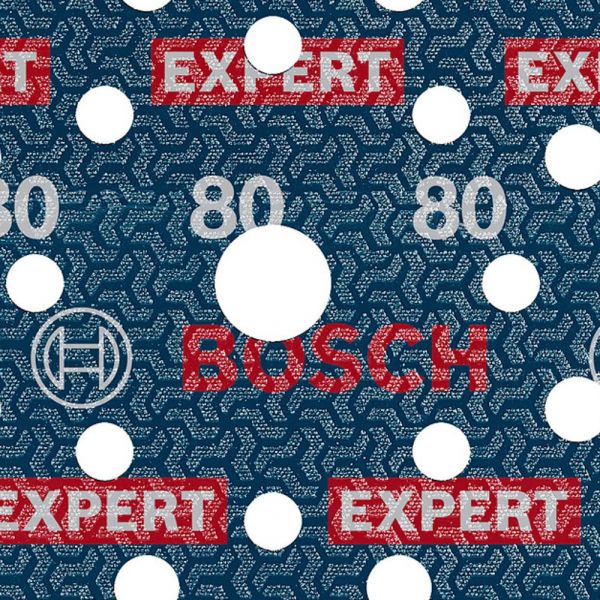 5 Unidades de Disco de Lixa 125mm P80 Expert Bosch