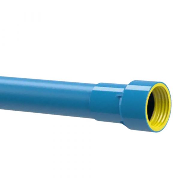 6 Metros de Tubo PVC Irrigação Engate Roscável DN75xPN80 Asperbras