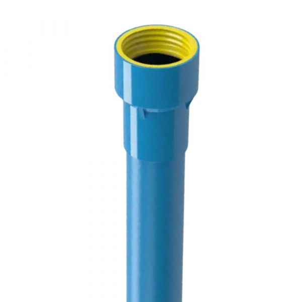 6 Metros de Tubo PVC Irrigação Engate Roscável DN75xPN80 Asperbras