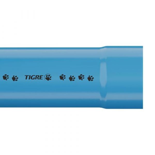 6 Metros Tubo PVC Irrigação DN50 PN80 Tigre