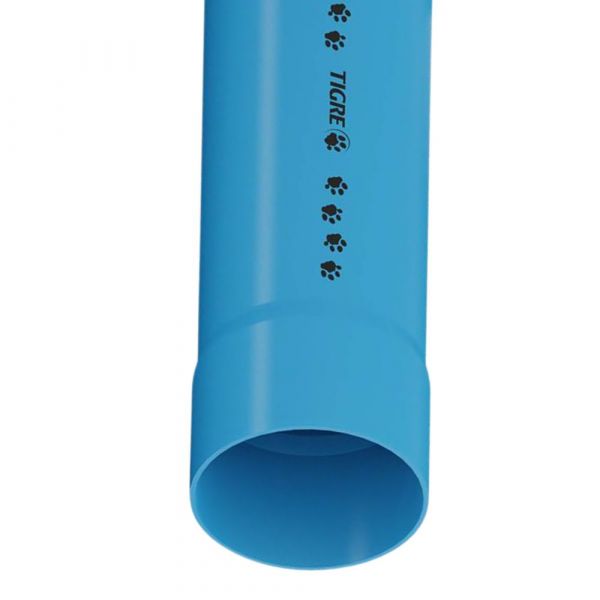6 Metros Tubo PVC Irrigação DN75 PN80 Tigre