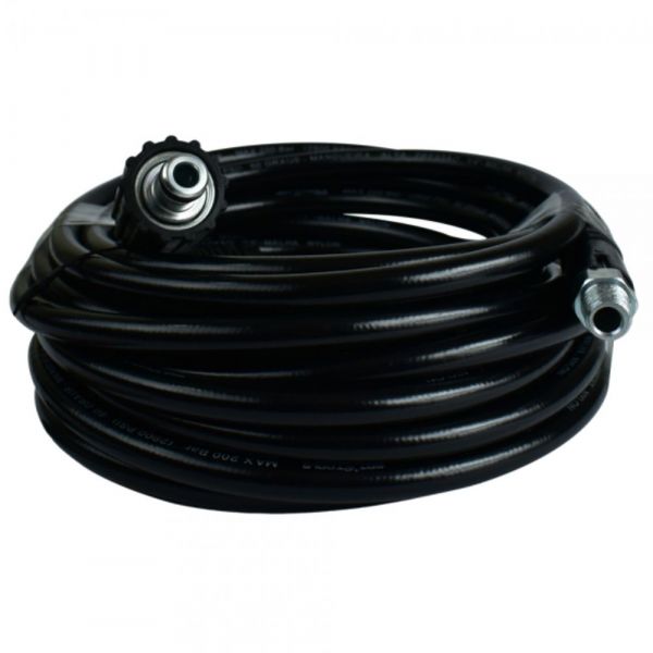 7 Metros Mangueira Trama Nylon M22/14 E 15 x 1/4 Pol. Macho para Lavadora Sigma Tools