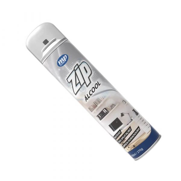 Álcool Spray Zip 400 Ml Mundial Prime