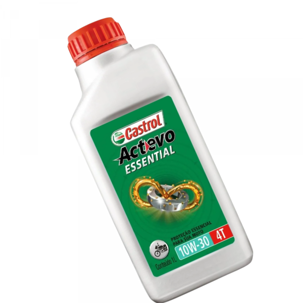 Óleo Moto 4T 1 Litro Actevo Essential 10W30 Castrol