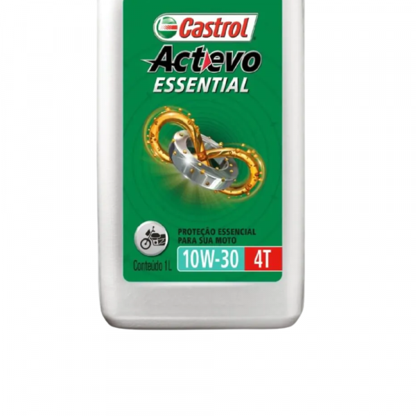 Óleo Moto 4T 1 Litro Actevo Essential 10W30 Castrol