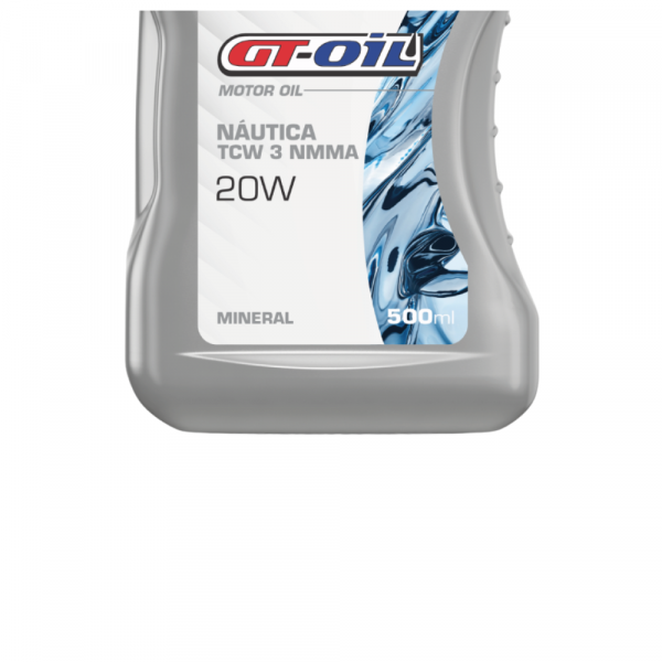 Óleo Motor Náutica 500ml 20W API TCW 3 NMMA GT-OIL