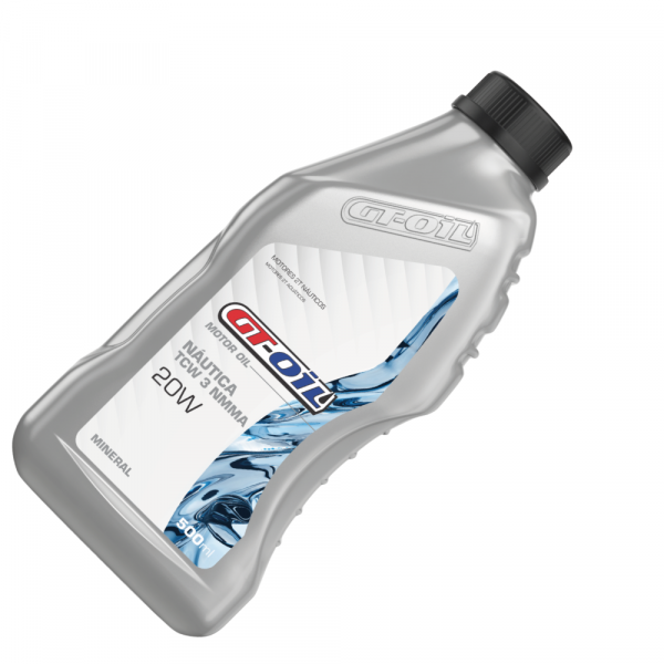 Óleo Motor Náutica 500ml 20W API TCW 3 NMMA GT-OIL