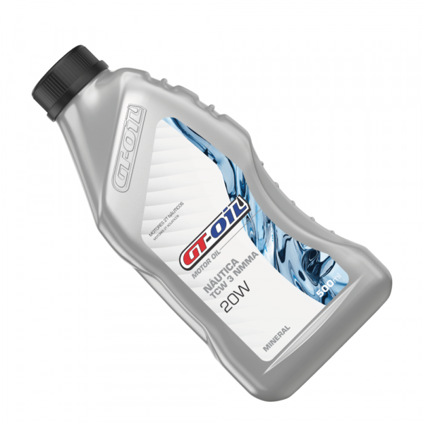 Óleo Motor Náutica 500ml 20W API TCW 3 NMMA GT-OIL