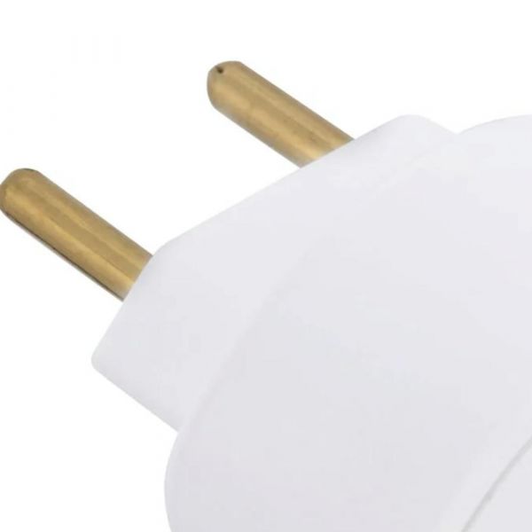 Adaptador 2P 10A 250V Branco Tramontina