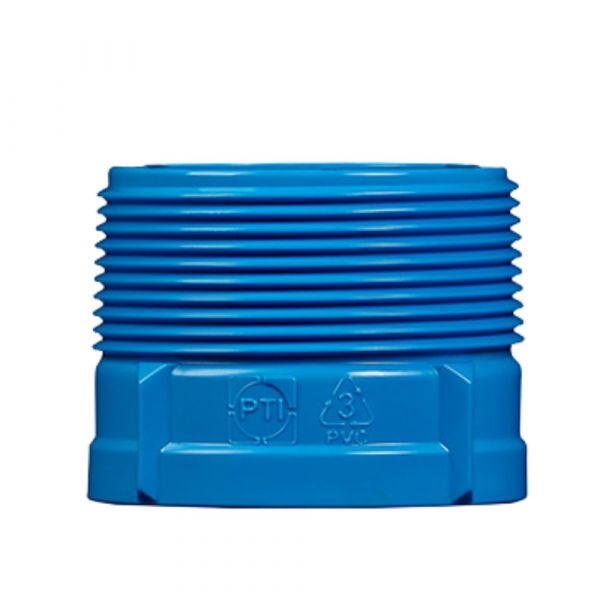 Adaptador Bolsa Soldável DN50 x 2 Pol. PN80 Irriga x Rosca Externa PTI Conexões