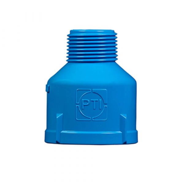 Adaptador Redução Bolsa Soldável Irrigação x Rosca Externa PN125 DN75 x 2.1/2″ PTI Conexões