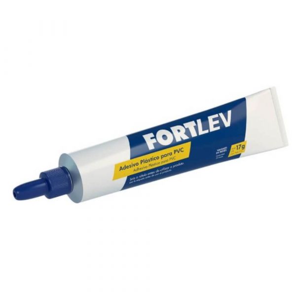 Adesivo Plástico Para PVC Bisnaga 17 G Fortlev