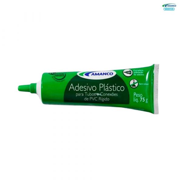 Adesivo Plástico para Tubos PVC 75g Amanco