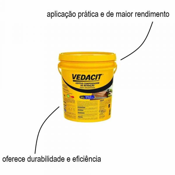 Aditivo Expansor 16kg Vedacit Otto