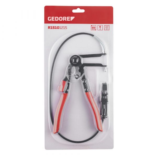 Alicate para Abraçadeira Elástica com Haste Flexível Gedore Red