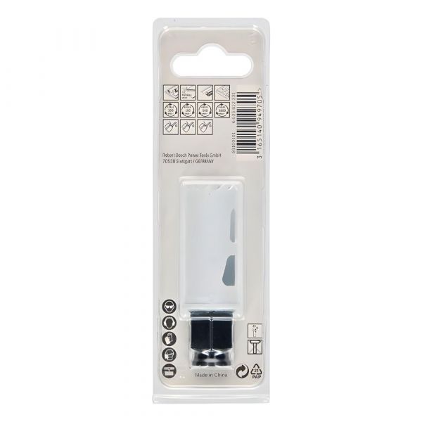 Serra copo Progressor para Madeira e Metal com Encaixe Rápido Branco 22 mm 7.8 Pol Bosch