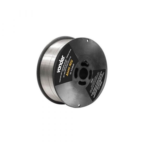 1Kg Arame MIG/MAG 0,8 mm sem Gás Vonder