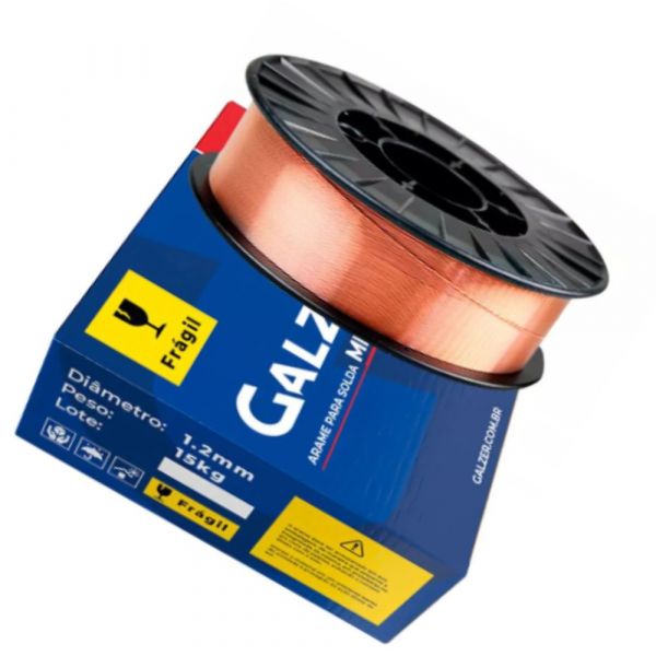 Arame Solda MIG 1,2mm 15 Kg Nobre
