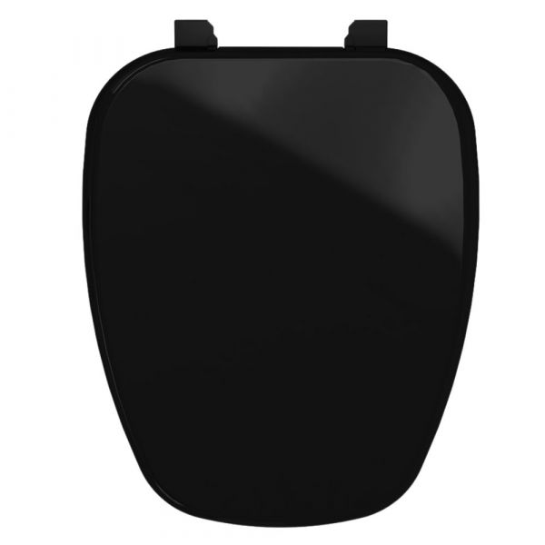 Assento Sanitário Almofadado Monte Carlo Preto Durin 
